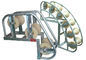 কেবল পুলি ব্লক পিটহেড কেবল বেলন দস্তা ধাতুপট্টাবৃত পৃষ্ঠের চিকিত্সা 10 - 20KN রেটেড লোড সরবরাহকারী