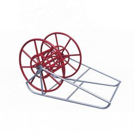 Mobile Anti Twist Wire Rope Reel Stand Cable Drum Pay Off Stand